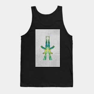 Watercolor Gun Tank Top